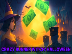 Гульня Crazy Runner Witch Halloween