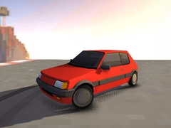 Гульня Slippery Descent By Car