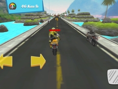 Гульня Asphalt Rider - Bike Attack