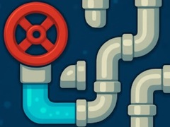 Гульня Pipes Flood Puzzle