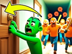 Гульня Knock and Run. 100 Doors Escape