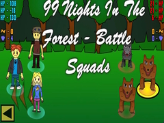 Гульня 99 Nights In The Forest - Battle Squads