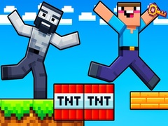 Гульня Noob: Parkour Tricks