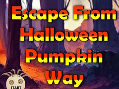 Гульня Escape From Halloween Pumpkin Way