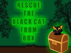 Гульня Rescue the Black Cat from Box