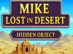 Гульня Mike Lost In Desert Hidden Object