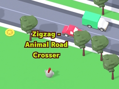 Гульня ZigZag - Animal Road Crosser