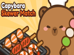 Гульня Capybara Skewer Match