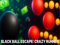 Гульня Black Ball Escape: Crazy Runner