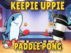 Гульня Keepie Uppie Paddle Pong