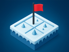 Гульня Snow Road Puzzle