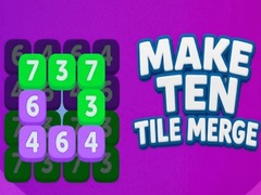 Гульня Make Ten Tile Merge
