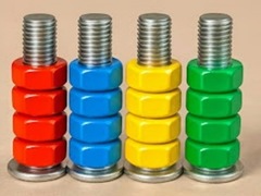 Гульня Nut Sort Color Puzzle Game