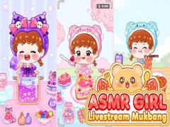 Гульня ASMR Girl: Livestream Mukbang