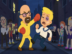 Гульня Drunken Fighters