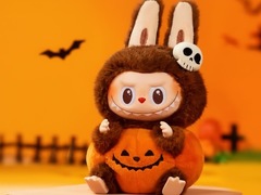 Гульня Jigsaw Puzzle: Labubu Happy Halloween Party
