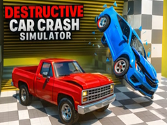 Гульня Destructive Car Crash Simulator