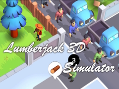 Гульня Lumberjack 3D Simulator
