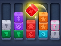 Гульня Color Block Sort