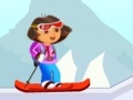 Гульня Dora Ski Jump