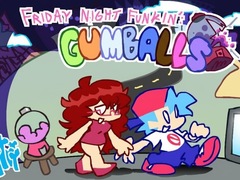 Гульня FNF Gumballs
