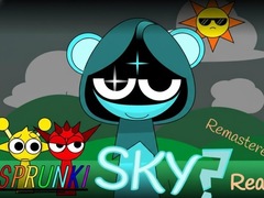 Гульня Sprunki Sky Realm ReMastered