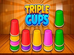 Гульня Triple Cups