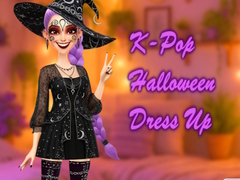Гульня K-Pop Halloween Dress Up