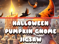 Гульня Halloween Pumpkin Gnome Jigsaw