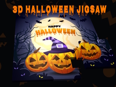 Гульня 3D Halloween Jigsaw