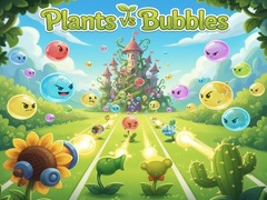 Гульня Plants vs Bubbles