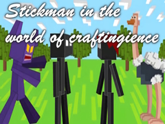 Гульня Stickman in the world of craftingience