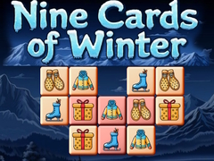 Гульня Nine Cards of Winter