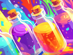 Гульня Water Sort