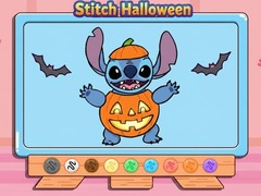 Гульня Coloring Book: Stitch Halloween