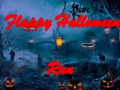 Гульня Flappy Halloween Run