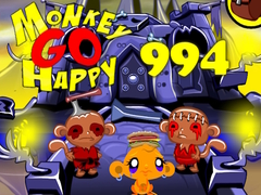 Гульня Monkey Go Happy Stage 994