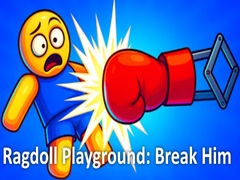Гульня Ragdoll Playground: Break Him