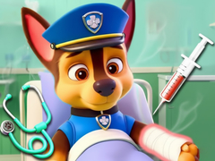 Гульня Jigsaw Puzzle: PAW Patrol Hospital Care