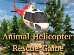 Гульня Animal Helicopter Rescue Game