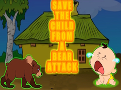 Гульня Save the Child from a Bear Attack
