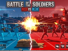 Гульня Battle of the Soldiers: Red vs Blue