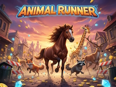 Гульня Animal Runner 