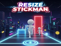 Гульня Resize Stickman
