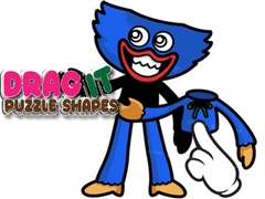 Гульня Drag it Puzzle Shapes