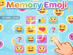 Гульня Memory Emoji