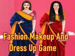Гульня Fashion Makeup And Dress Up Game