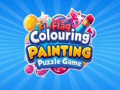Гульня Flag Paint Puzzle Game