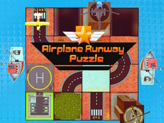 Гульня Airplane Runway Puzzle