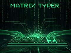 Гульня Matrix Typer Game